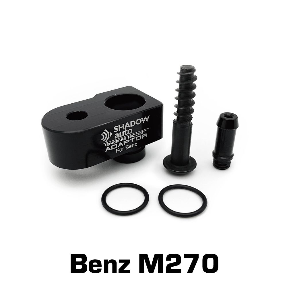 Adaptador de BOOST do Benz M270 compatível com os motores M270, M276 da Mercedes-Benz para conexão de pressão de impulso