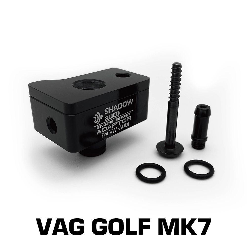 Adaptador de BOOST do Golf MK7 compatível com o motor EA888 da VAG para conexão de pressão de impulso da Volkswagon, Seat, Skoda, Audi