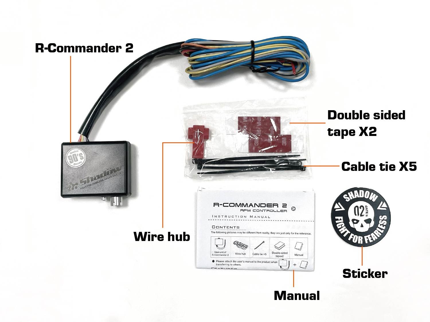 Controlador de Interruptor Ativado por RPM Digital - conteúdos