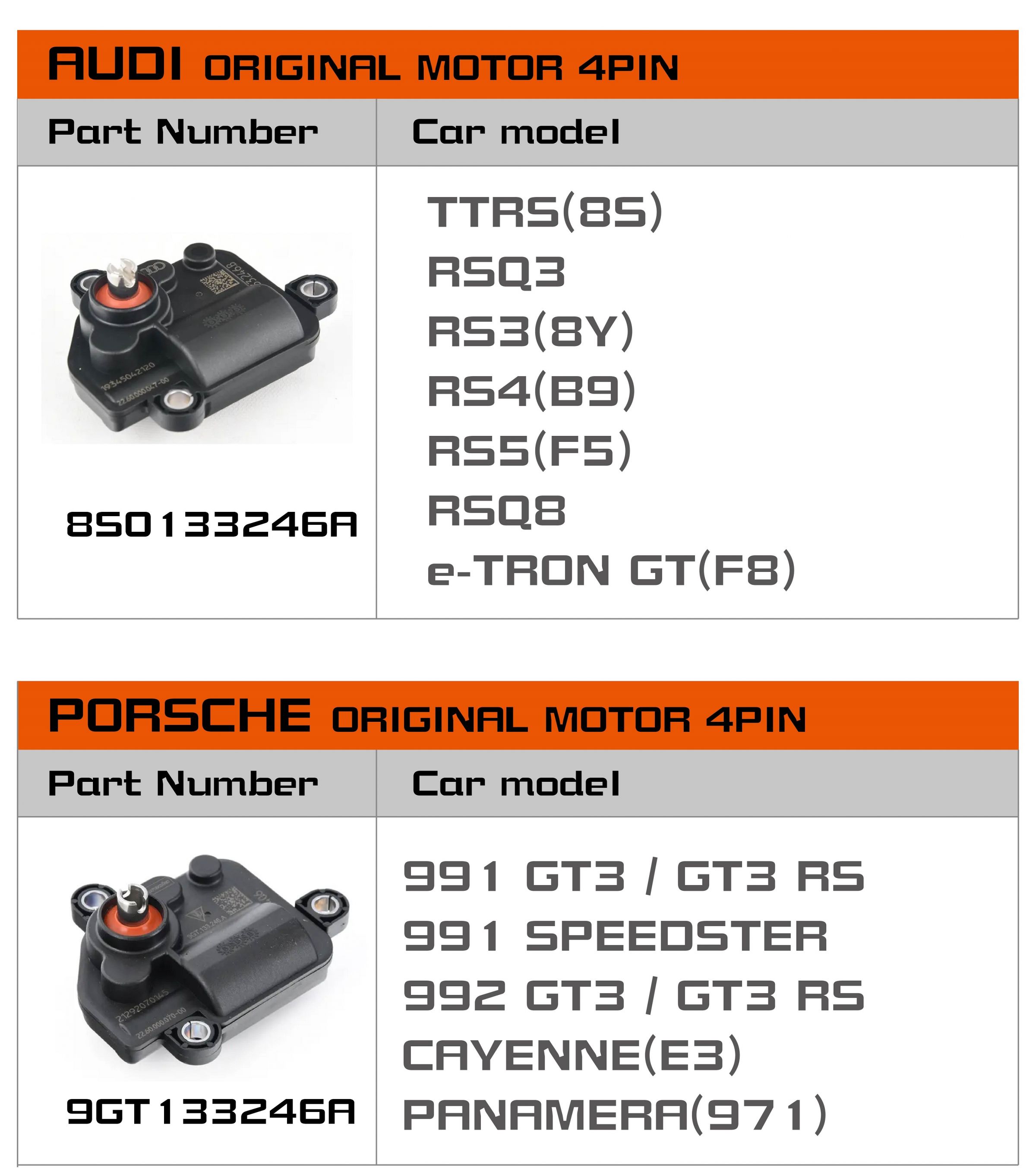 ELECTRIC_EXHAUST_VALVE_CONTROLLER_AUDI RS_PORSCHE_Motor