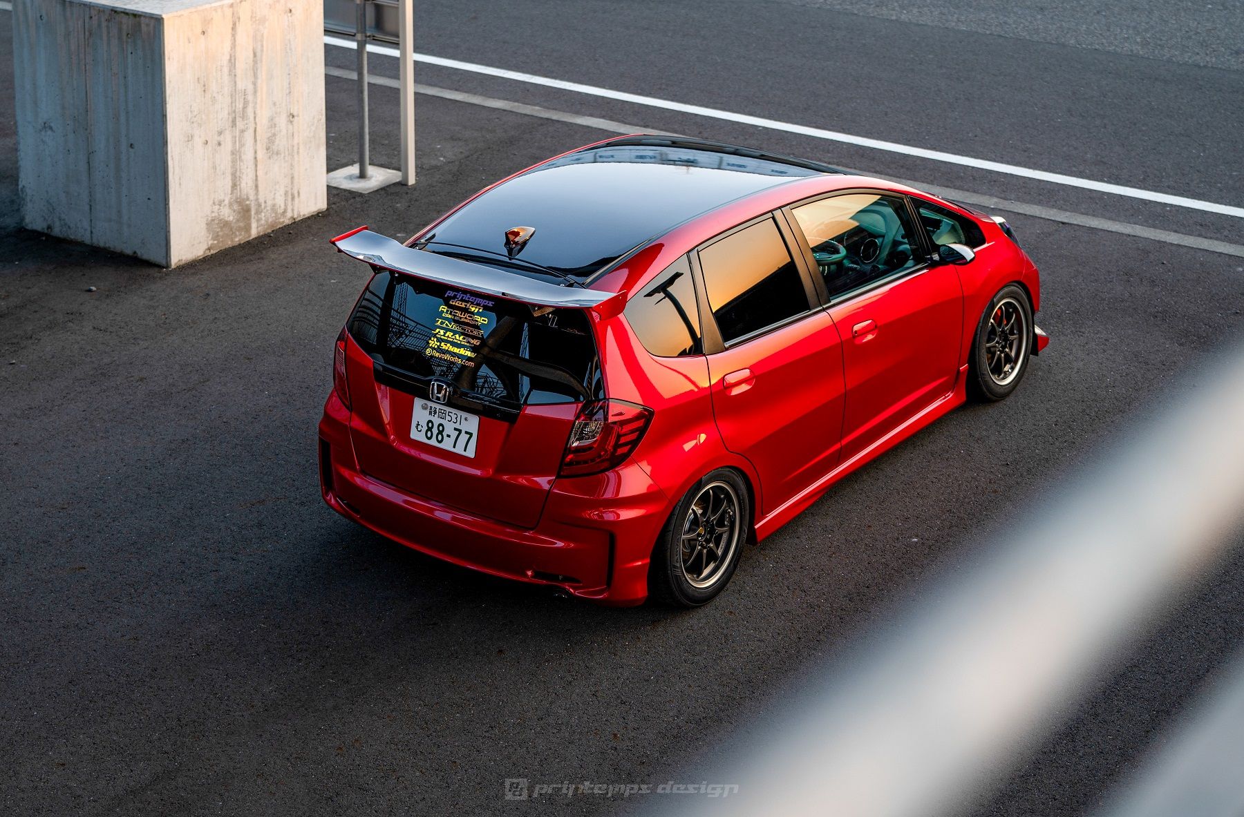 HONDA FIT GE8 rear 